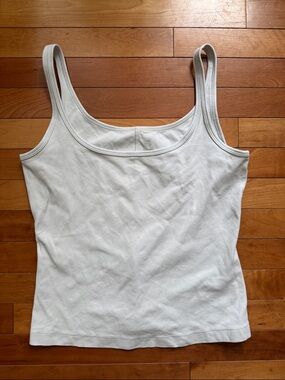 lululemon Athletica Slim-Fit Stretch Cotton Tank Top Bone